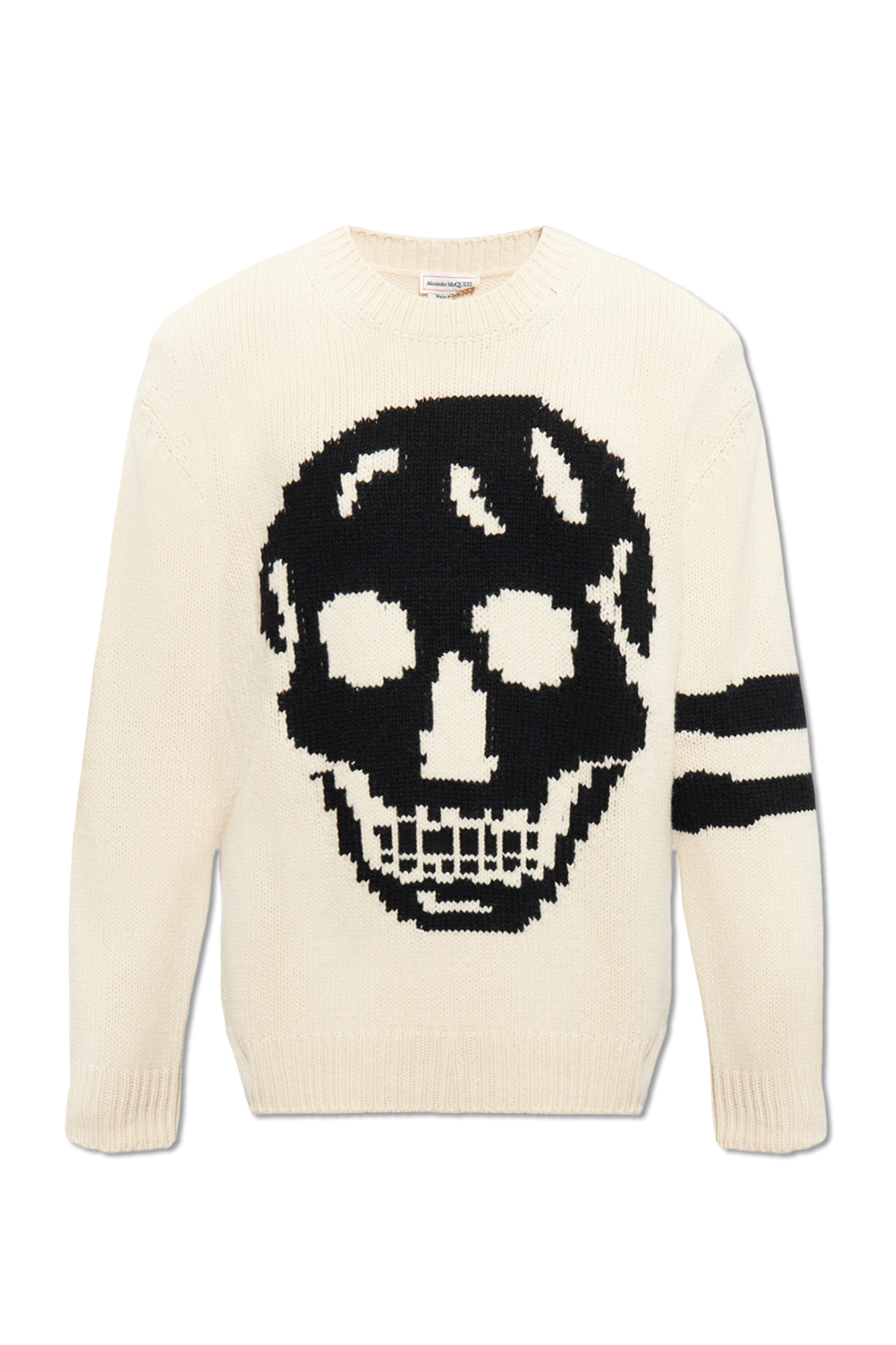 Alexander mcqueen skull sweater best sale